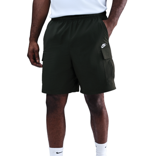 MENS - Nike Club Utility Shorts - Sequoia/White