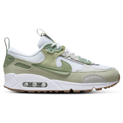 

Nike Womens Nike Air Max 90 Futura - Womens Walking Shoes Olive Green/White/Olive Aura Size 07.5