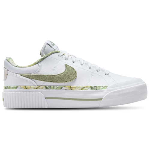 

Nike Womens Nike Court Legacy Lift - Womens Training Shoes White/Olive Green/Multi Size 09.5