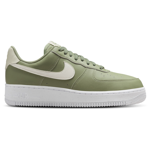 Shop Nike Womens  Air Force 1 '07 Low In Olive Green/white/sea Glass