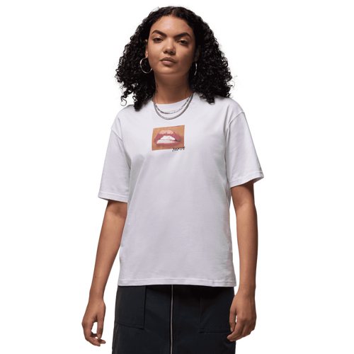 WOMENS - Jordan Novelty Graphic T-Shirt - White