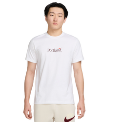 Men's - Nike PDX Short Sleeve Crew T-Shirt - White/Cosmic Clay