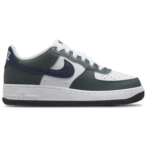 

Nike Boys Nike Air Force 1 Low - Boys' Grade School Basketball Shoes Vintage Green/Obsidian/White Size 4.5