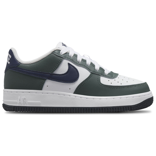 

Boys Nike Nike Air Force 1 Low - Boys' Grade School Basketball Shoe Vintage Green/Obsidian/White Size 06.0