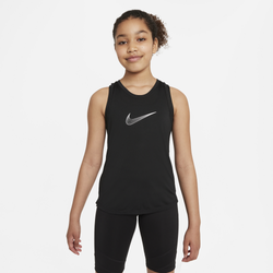Girls' Grade School - Nike Dri-FIT One Tank GX - Black/White