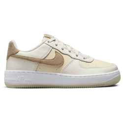 Girls' Grade School - Nike Air Force 1 LV8 5 - Sail/Khaki