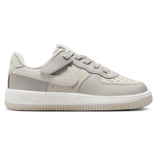 Shop Nike Girls   Air Force 1 Low Easyon Lv8 5 In Bone/white