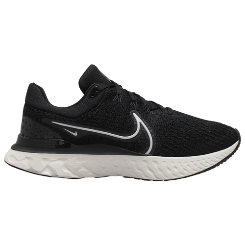

Nike Mens Nike React Infinity Run Flyknit - Mens Running Shoes Black/White Size 08.0