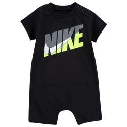 Girls' Infant - Nike Romper - Black/Green