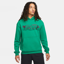 Men's - Jordan Essential Fleece Graphic Pullover - Green/Green