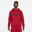Jordan Essential Fleece Graphic Pullover - Men's Red/Black