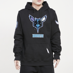 Men's - Pro Standard Hornets Pullover - Black/Black