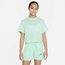 Nike Essential Boxy T-Shirt - Girls' Grade School Green/White