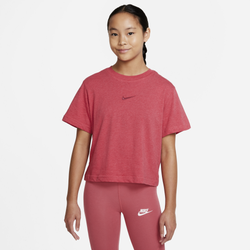 Girls' Grade School - Nike Essential Boxy T-Shirt - Pink/Purple