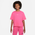 Nike Essential Boxy T-Shirt - Girls' Grade School Pinksicle/White