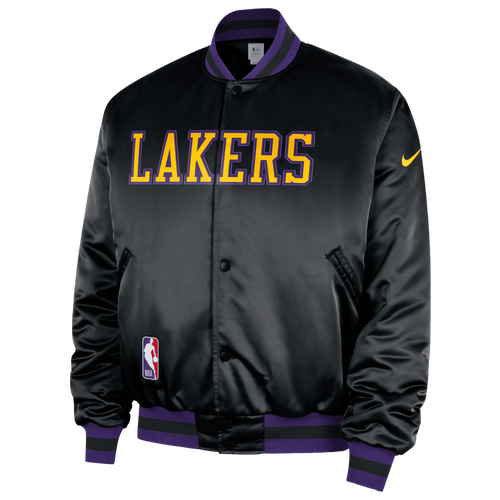 MENS - Nike Lakers Premium City Edition Jacket - Black/Multi