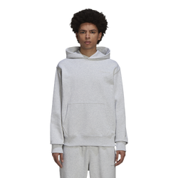 Men's - adidas Base Pullover Hoodie - Grey/Grey