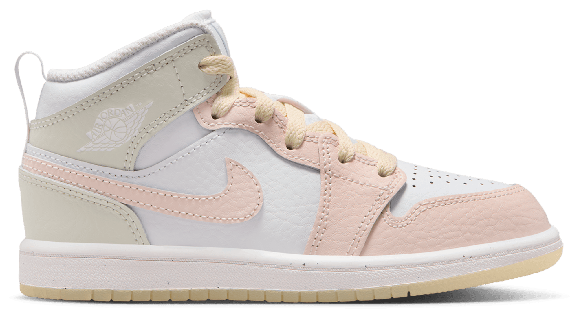 Jordan 1 Mid SE - Girls' Preschool