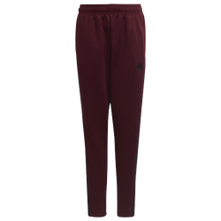 Boys' Grade School - adidas Tiro 21 Pants - Burgundy