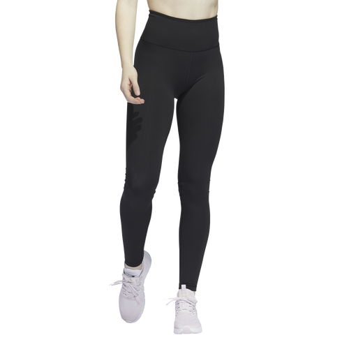 

adidas Womens adidas Optime Long Tight - Womens Black Size M