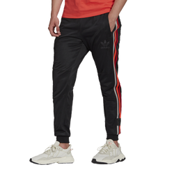 Men's - adidas Originals Chile Track Pants - Black/Red