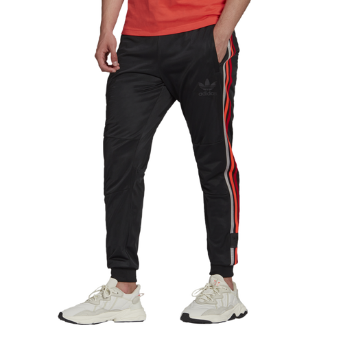 Dark red sale adidas pants