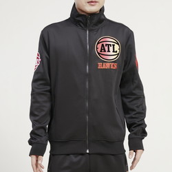 Men's - Pro Standard Hawks Track Top - Black/Black