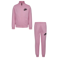Girls' Toddler - Nike Tricot Set - Pink/White