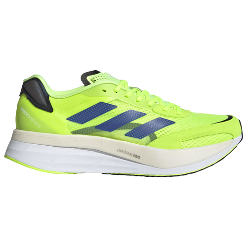 

adidas Mens adidas adiZero Boston 10 - Mens Running Shoes Green/Ink/Black Size 9.5