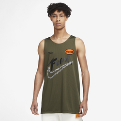 Men's - Nike Dri-Fit PRM Narrative Jersey - Olive/Black