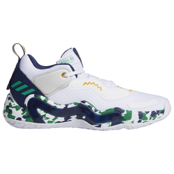 Men's - adidas D.O.N. Issue 3 - White/Navy/Green