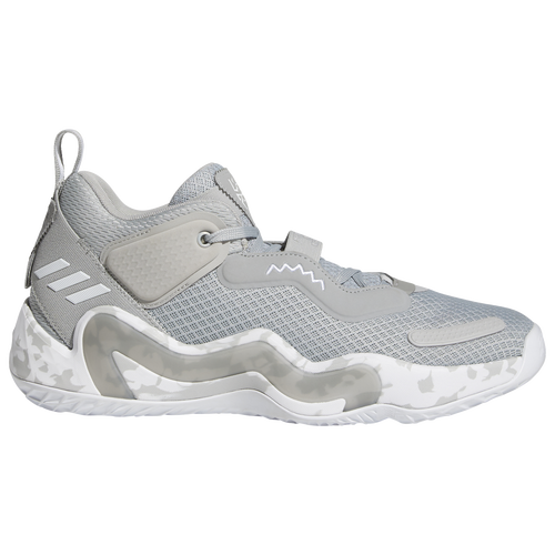 

adidas Mens adidas D.O.N. Issue 3 - Mens Basketball Shoes Grey/White/Grey Size 08.0