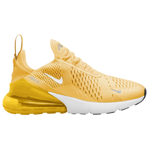 

Nike Womens Nike Air Max 270 - Womens Running Shoes Topaz Gold/Laser Orange/White Size 06.5