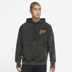 Men's - Nike Narr Hoodie - Grey/Orange