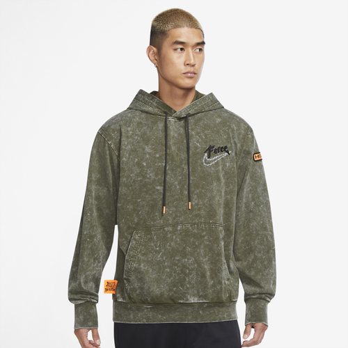 

Nike Mens Nike Narr Hoodie - Mens Olive/Black Size M