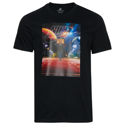 

Nike Mens Nike Court Photo T-Shirt - Mens Black/Multi Size XS