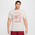Nike Club Swoosh T-Shirt - Men's Lite Iron/Red