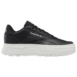 Women's - Reebok Club C Double Geo - Core Black/Core Black/Chalk