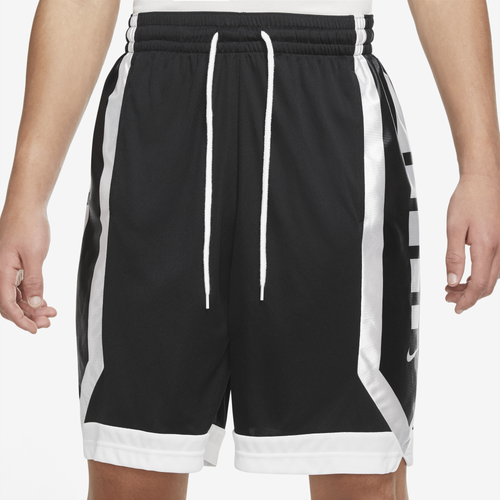 

Nike Mens Nike Dri-Fit Elite Shorts Stripe 20 - Mens Black/White/White Size S