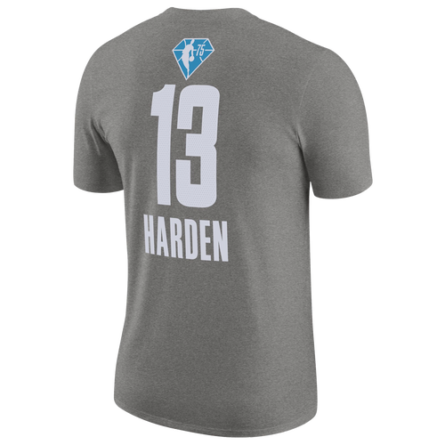 Nike Mens Nike ASW Name & Number T-Shirt - Mens Grey/Carolina Size XL