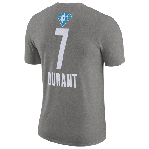 

Nike Mens Nike ASW Name & Number T-Shirt - Mens Grey/Carolina Size M