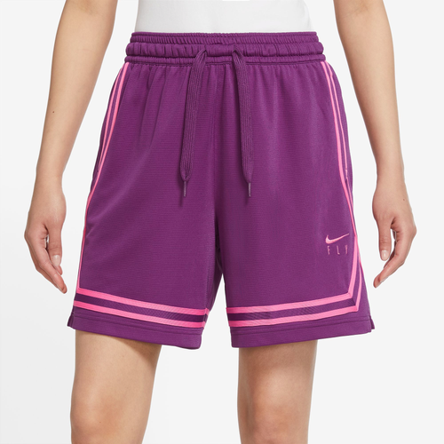 

Nike Womens Nike Fly Crossover M2Z Shorts - Womens Pinksicle/Viotech Size L
