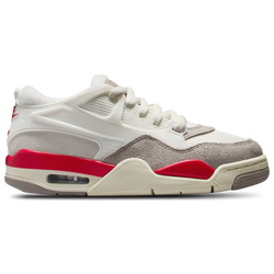 Boys' Grade School - Jordan AJ 4 RM V2 - Tan/Red