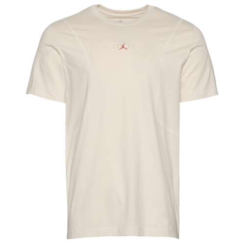 Jordan Core Blank Y2K Short Sleeve Crewneck - Jordan Tan