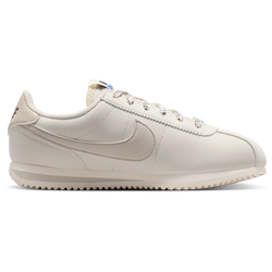 Boys' Grade School - Nike Cortez EE - Soft Pearl/Lt Orewood Brown/Comet Blue