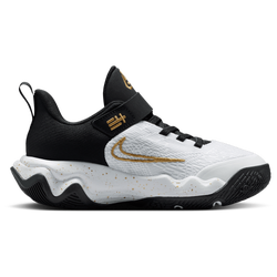 Boys' Preschool - Nike Giannis Immortality 4 - Black/Mtlc Gold/White