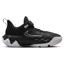 Boys' Preschool - Nike Giannis Immortality 4 - White/Black/Wolf Grey