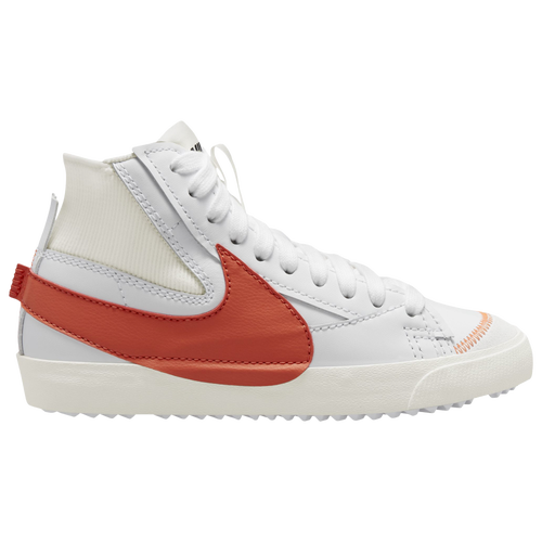 

Nike Mens Nike Blazer Mid '77 Jumbo - Mens Basketball Shoes White/Mantra Orange/Sail Size 9.5