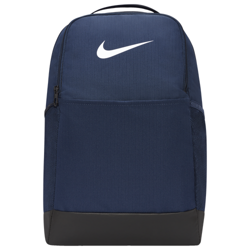  - Nike Brasilia Medium Backpack - Black/White Midnight Navy