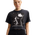 Nike Basketball Photo Crop Tee - Women's Black